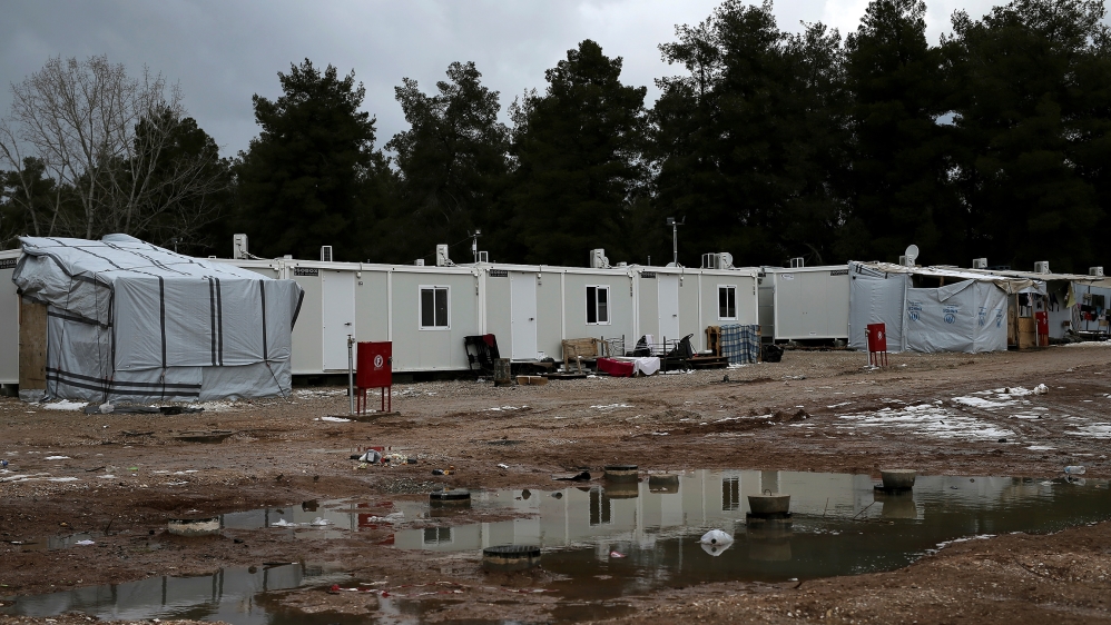 A view of a refugee camp in Ritsona, northern of Athens, Greece, REUTERS/Alkis Konstantinidis