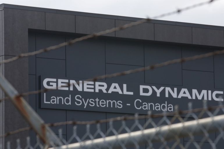 The General Dynamics Land Systems - Canada factory is seen in London
