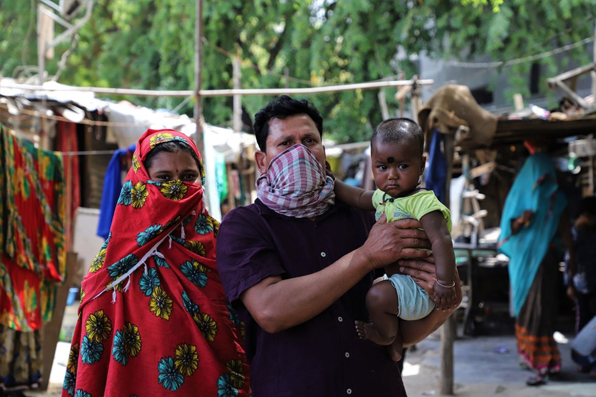 To protect a family by relying on isolation and sanitation is nothing but a mirage, according to Abdul Sheikh, 36. They reside in a room cramped for space. He and his wife Sarveena Bibi, 29, had lost
