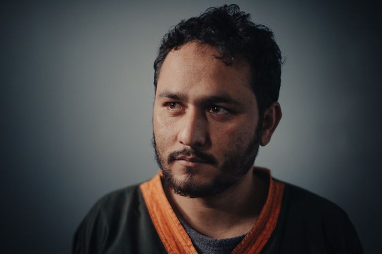 Mohammed Sharif, ISIS inmate in the NDS prison in Kabul [Maciej Stanik/Al Jazeera]
