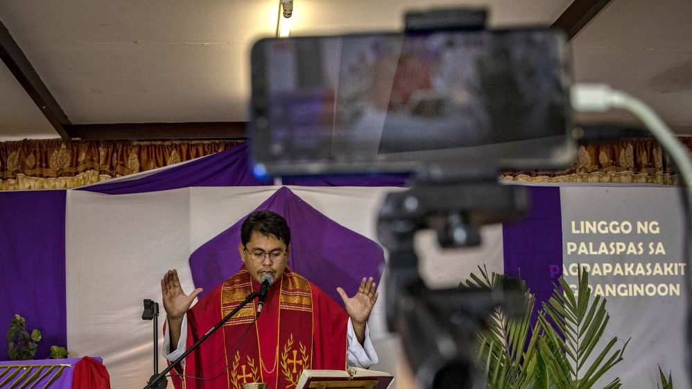 Filipino Christians Mark Palm Sunday Amid The Coronavirus Outbreak