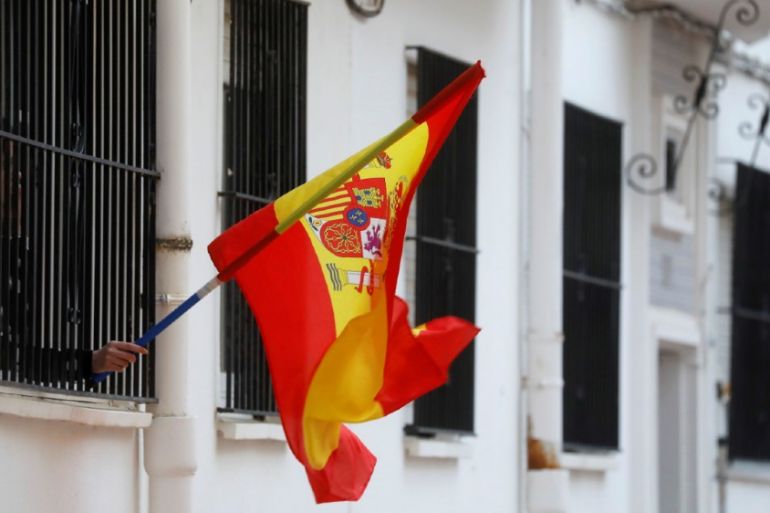 Spanish flag - reuters