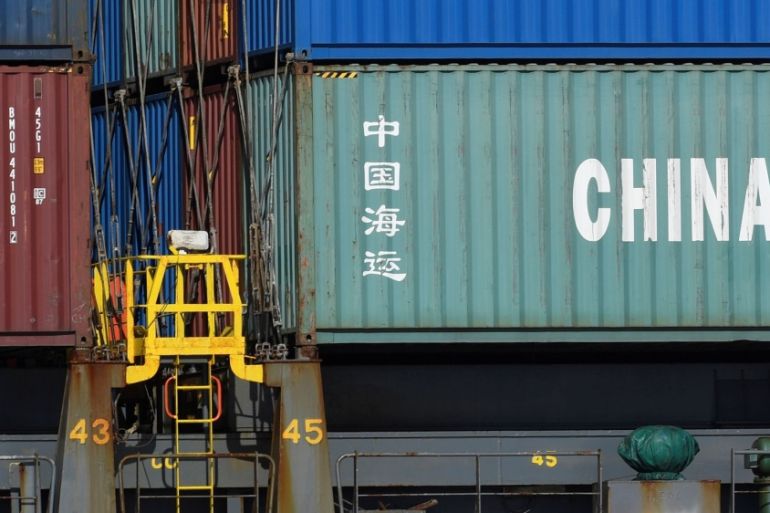 Containers of Chinese companies China S