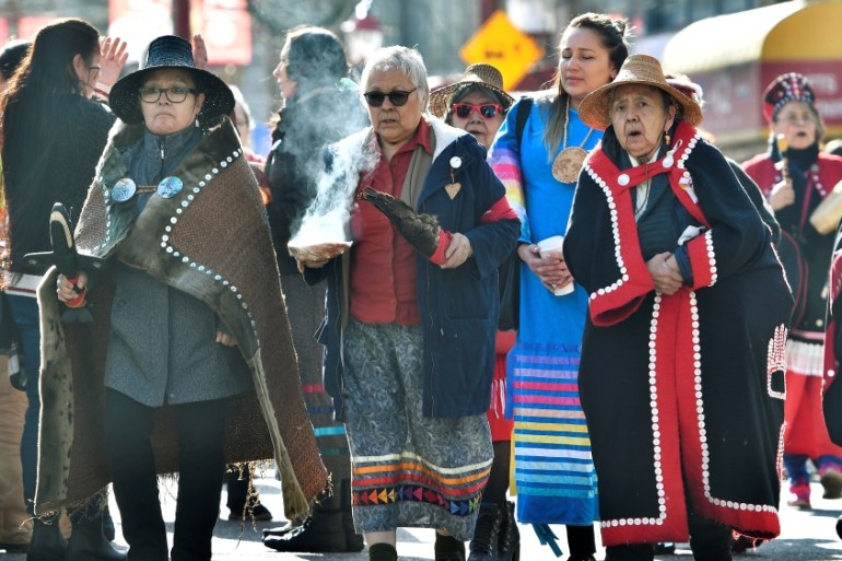 The 29th annual Women''s Memorial March in Vancouver''s Downtown Eastside.