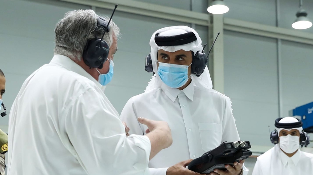 Tamim bin Hamad Al Thani - Ventilators [Al Jazeera]