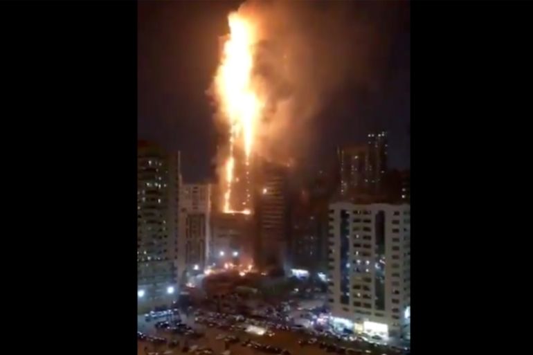 Sharjah fire