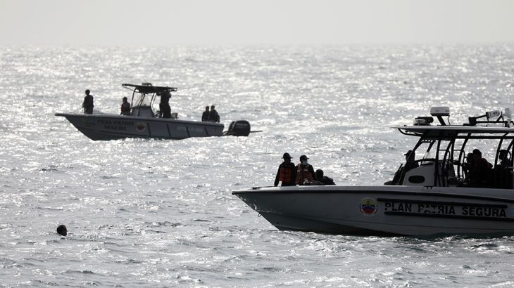 Venezuelan security forces boats are seen, after Venezuela''s government announced a failed "mercenary" incursion, in Macuto, Venezuela, May 3, 2020. REUTERS/Manaure Quintero