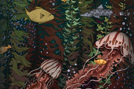 Illustration: The Green Read - May 28 - Kelp forest [Julia Jackson-Clark/Al Jazeera]