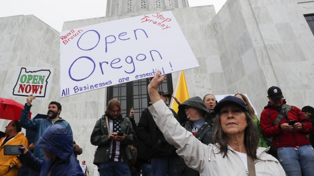 Oregon protest