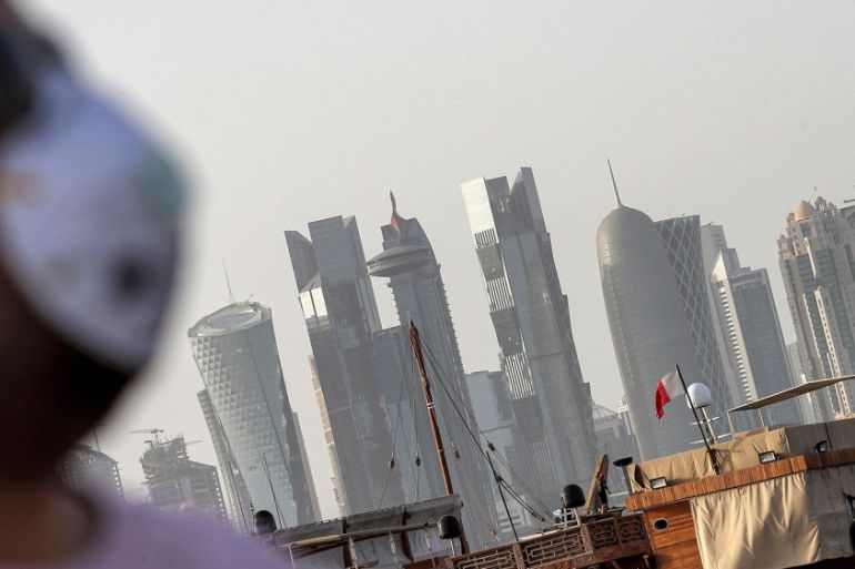 Doha masked man