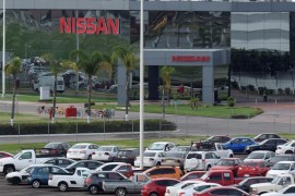 Nissan manufacturing complex in Aguascalientes, Mexico