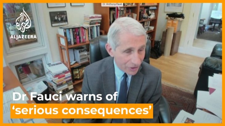 Fauci warns against reopening US too soon