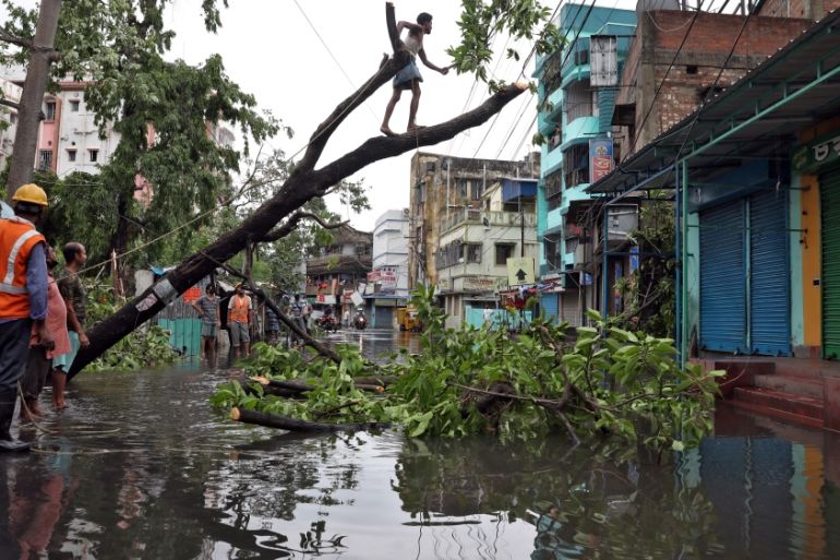 Cyclone Amphan, Kolkata India