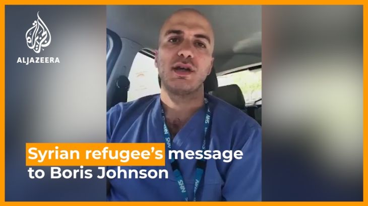 Syrian refugee’s message to Boris Johnson