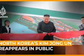 North Korea’s Kim Jong Un reappears in public amid health rumours