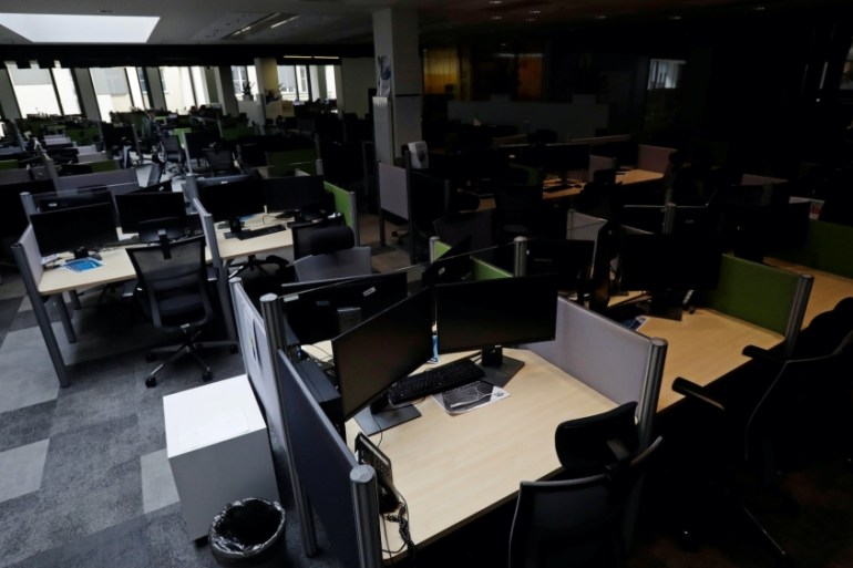 empty office Reuters