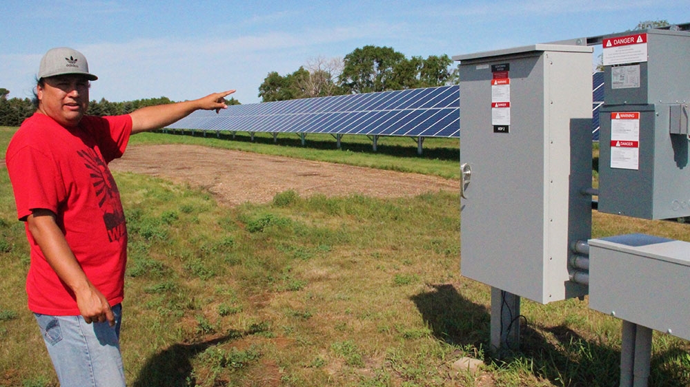 Solar power - Standing rock