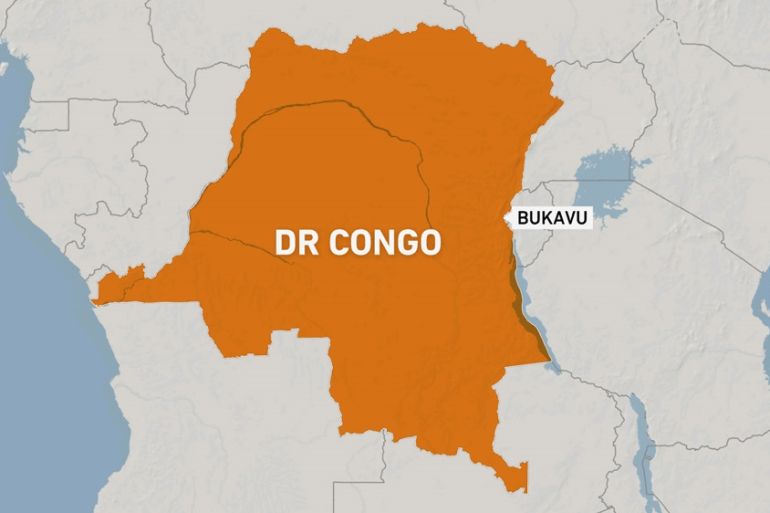 DR CONGO MAP
