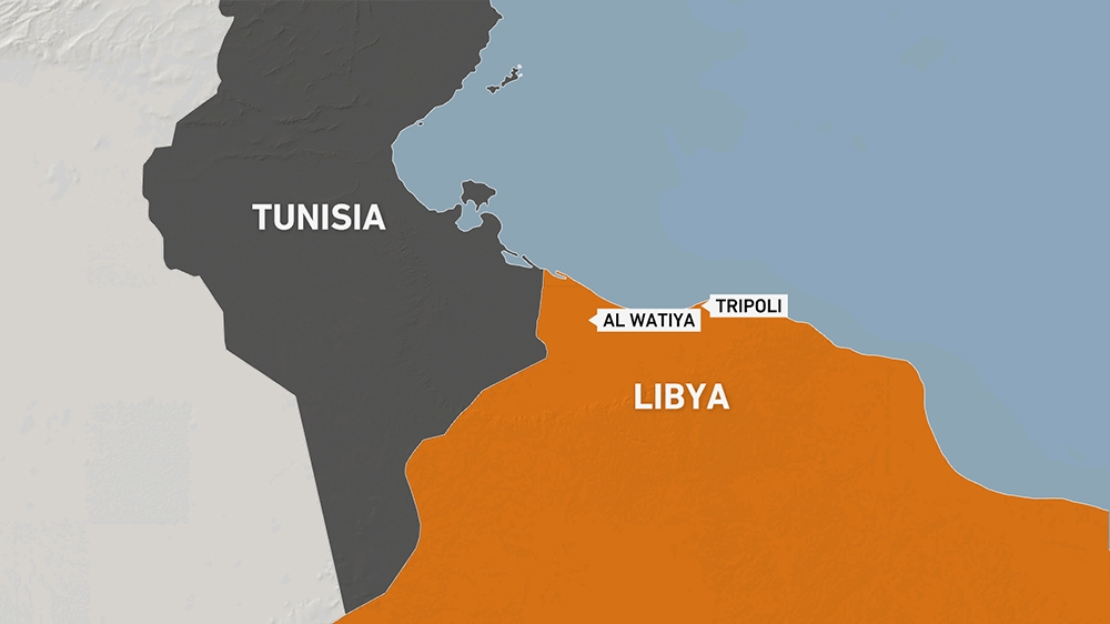 al Watiya air base Libya 