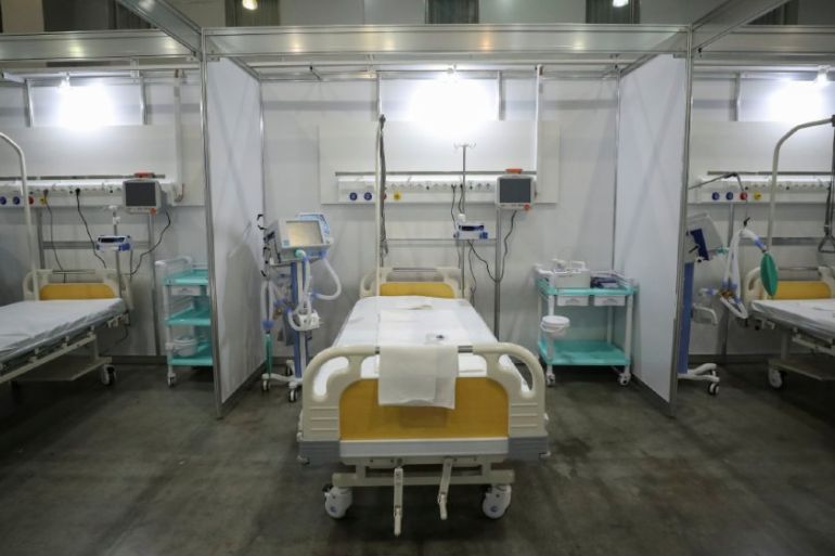 Moscow field hospital - reuters