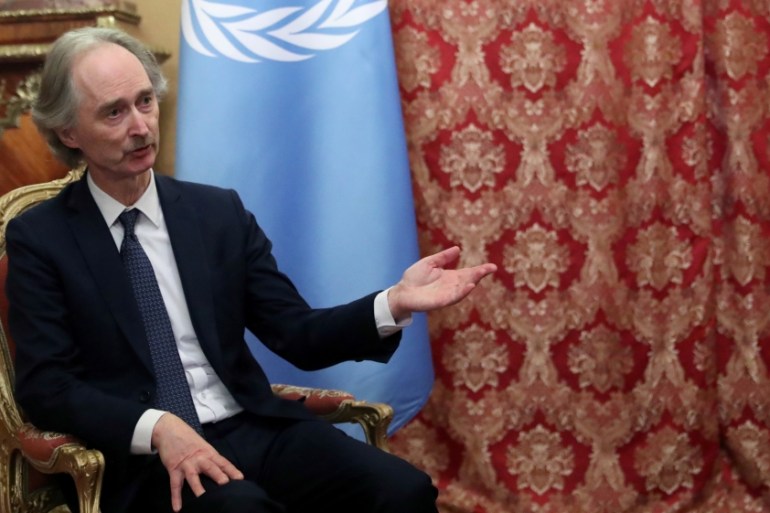 United Nations Special Envoy to Syria Geir Pedersen