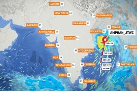 Cyclone Amphan barrels towards the India Bangladesh border