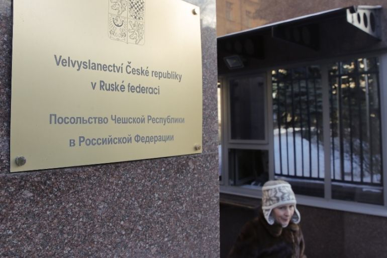 Czech Republic''s embassy in Russia
