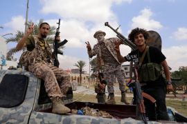 Fighters loyal to Libya's international