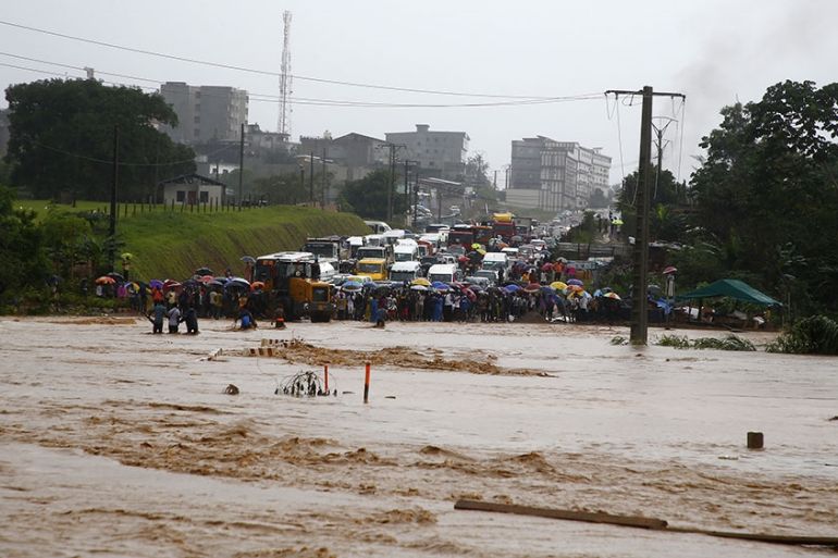 At least seven dead in Ivory Coast floods