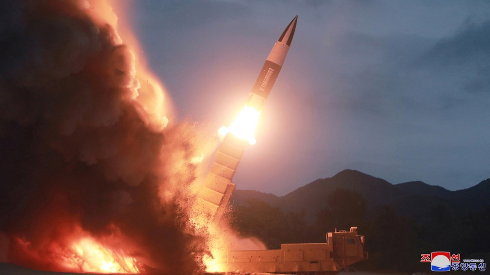 North Korea test fires missile