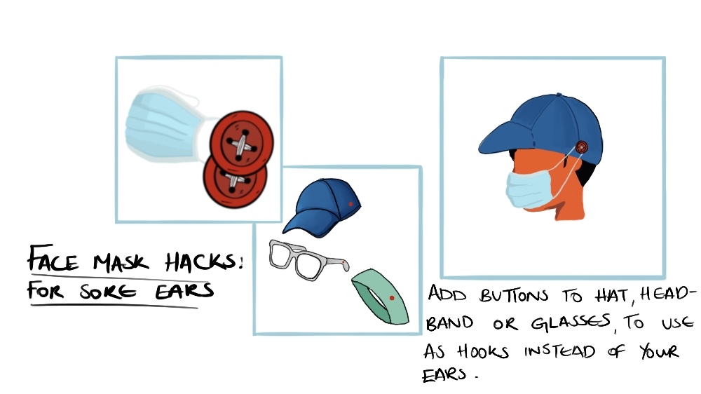 Face mask hacks 1