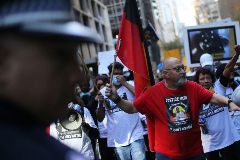 Sydney protests against Aboriginal deaths in custody