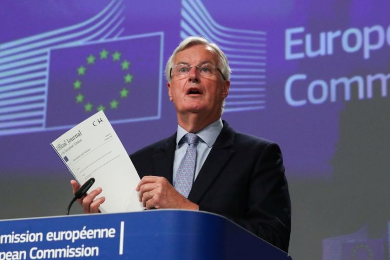 EU''s Brexit negotiator Michel Barnier