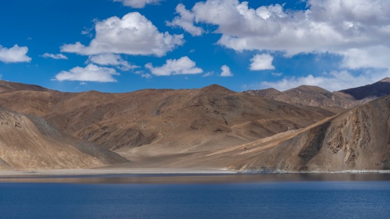 Pangong Lake in Ladakh, India, 22 June 2019 [File:Sorin Furcoi/Al Jazeera]