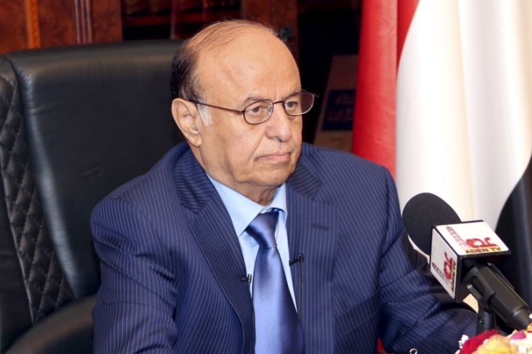 Yemen''s President Abd-Rabbu Mansour Hadi