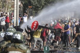 Chile hunger protests AP Photo