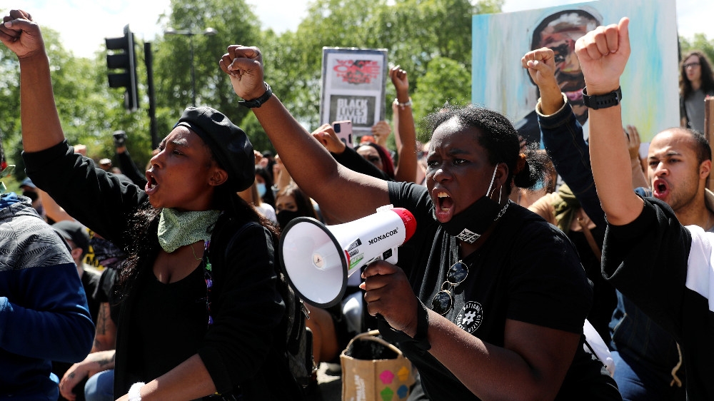 London protest black lives matter