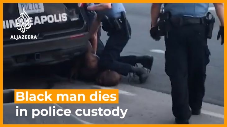 ‘I can’t breathe’: US black man dies in police custody