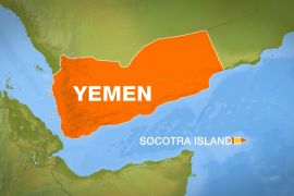 Map of Yemen's Socotra