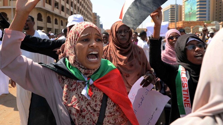 苏丹抗议