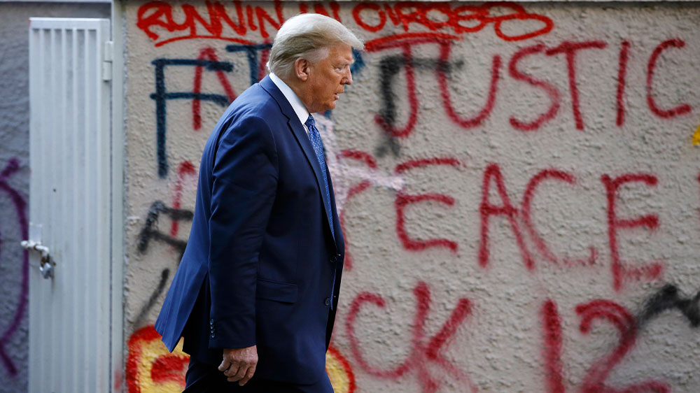 Trump w Graffitti