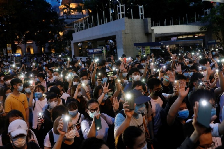 Hong Kong June 9 protest