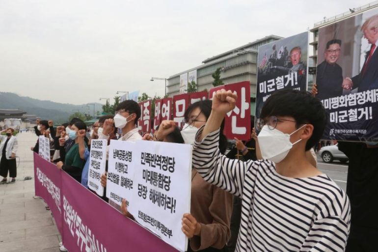 South Korea protest