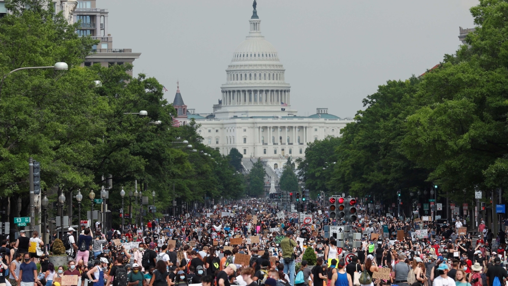 Protesters Washington