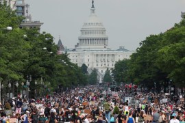 Protesters Washington