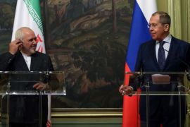 Lavrov Zarif Russia Iran
