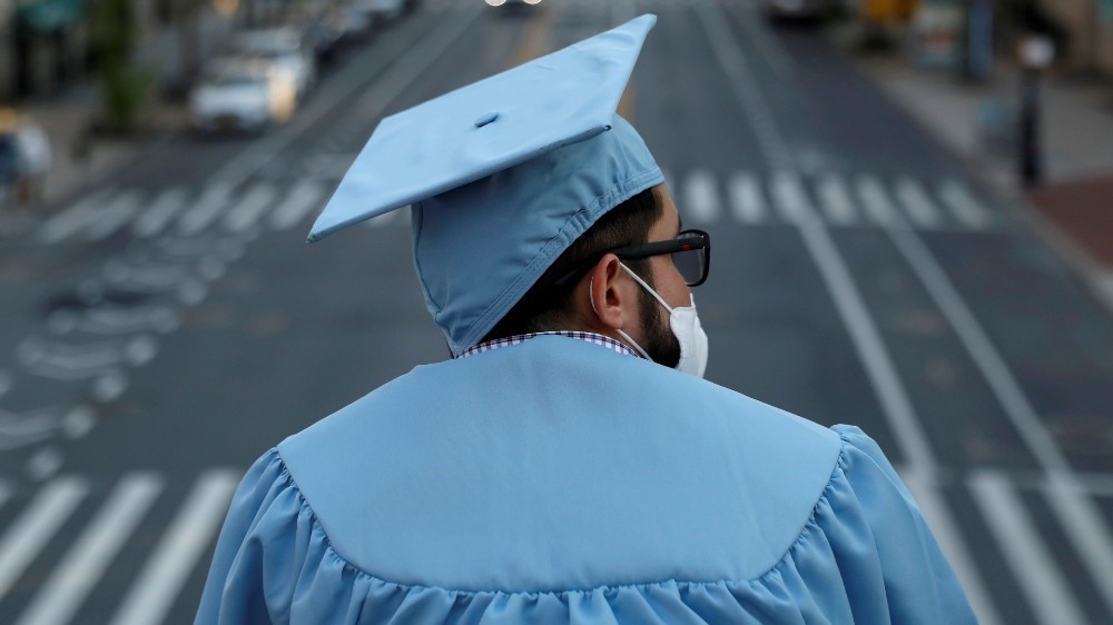 A graduating Masters student from the Columbia University, USA