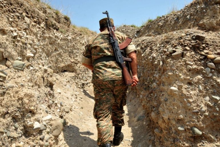 Armenia Azerbaijan border conflict