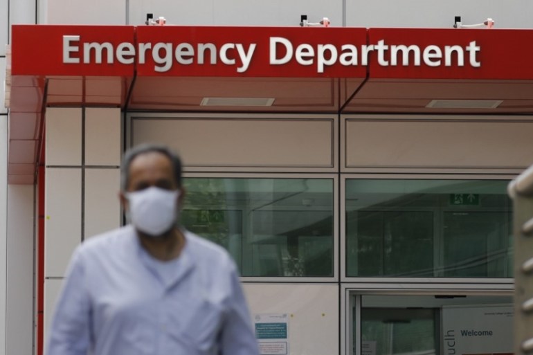 UK hospital emergency department