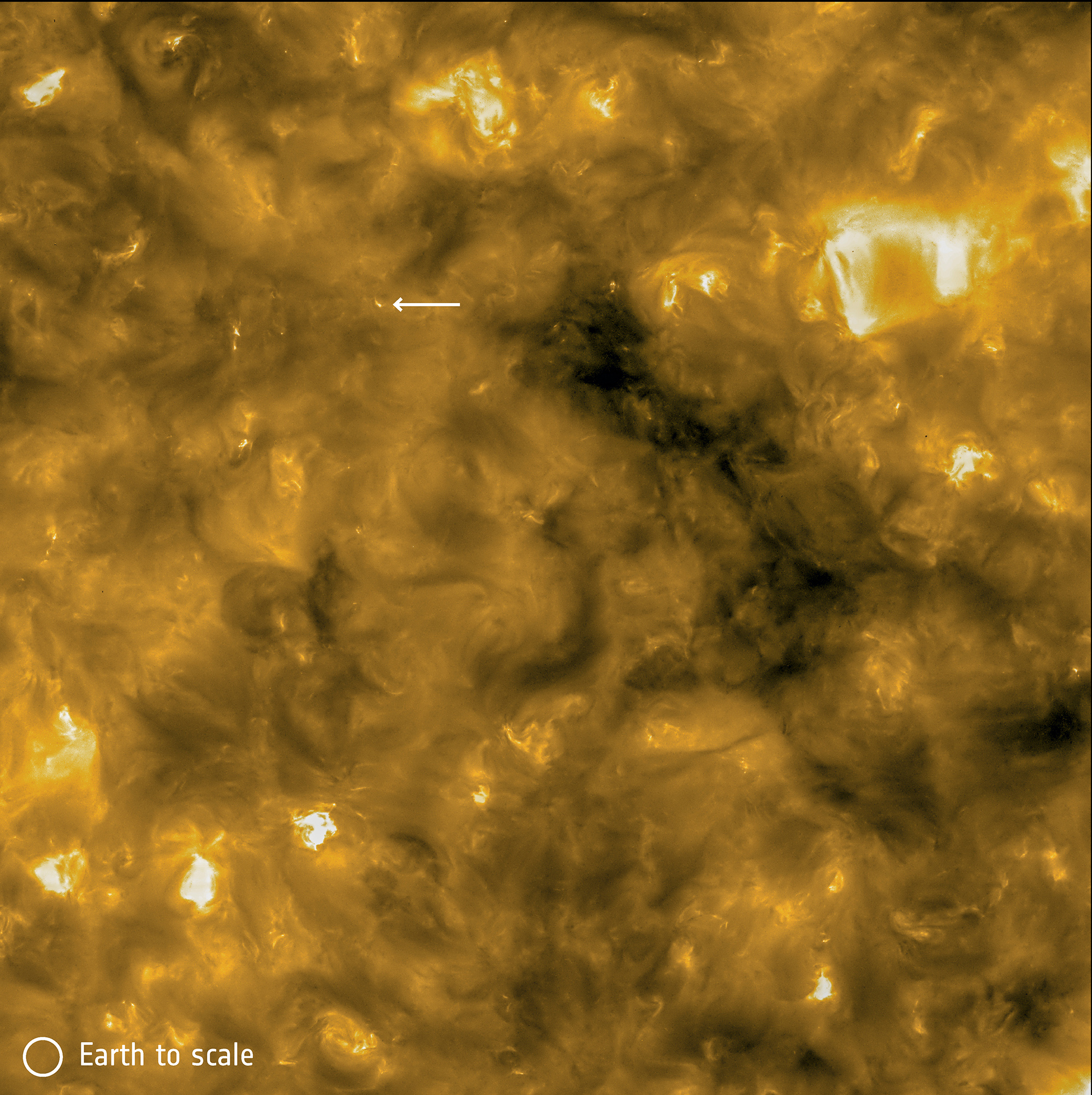 A high-resolution image of the Sun from the Extreme Ultraviolet Imager (EUI) taken with the HRIEUV telescope on NASA/ESA?s Solar Orbiter spacecraft taken on May 30, 2020 and released by ESA July 16, 2